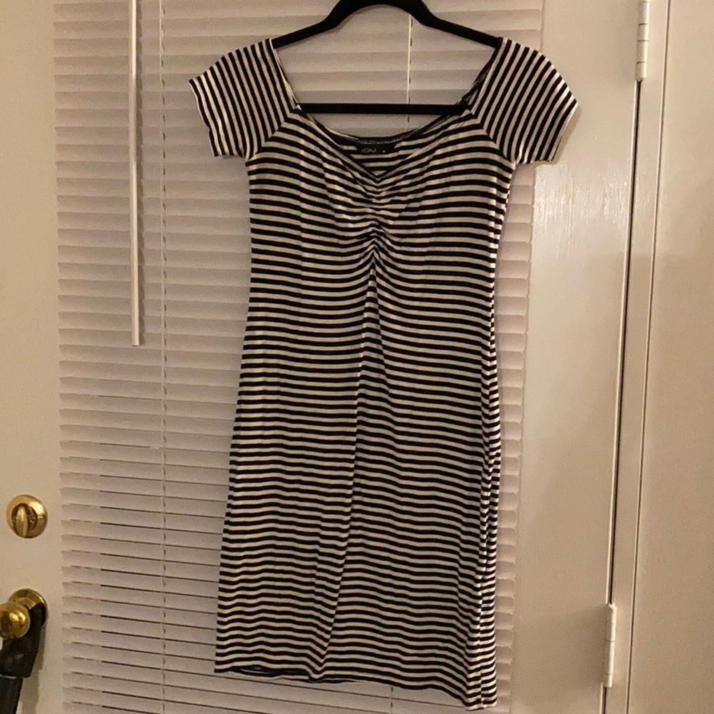 Striped tight dress